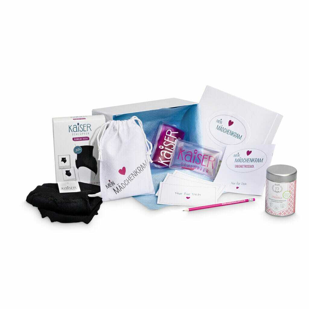 Endometriose - Box mit Tee